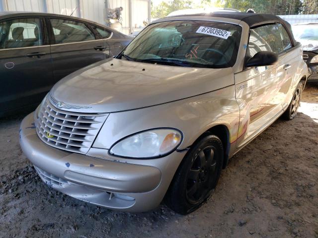 3C3EY55X75T343646 - 2005 CHRYSLER PT CRUISER BEIGE photo 1