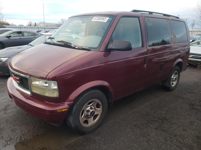 1GKDM19X45B507690 - 2005 GMC SAFARI XT BURGUNDY photo 1