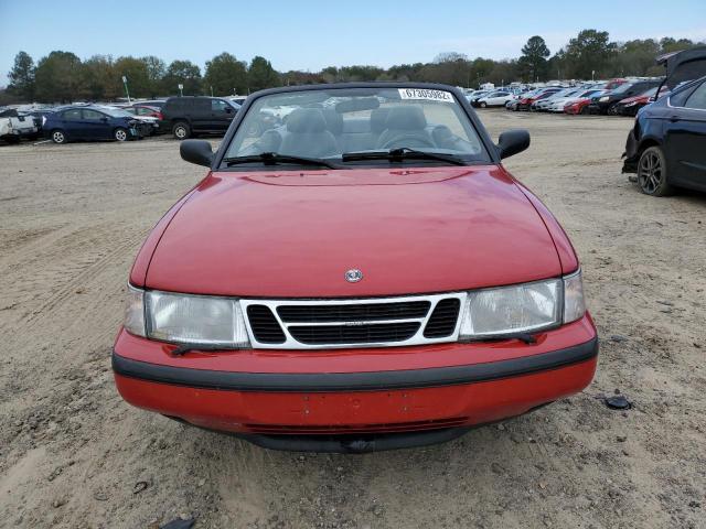 YS3DD78B8W7004343 - 1998 SAAB 900 S RED photo 5