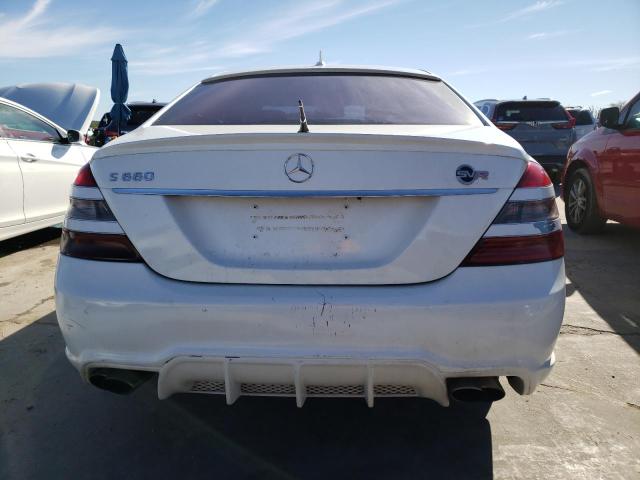 WDDNG71X77A054007 - 2007 MERCEDES-BENZ S 550 WHITE photo 6