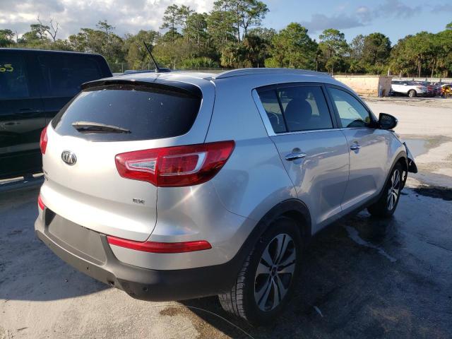 KNDPC3A27D7515033 - 2013 KIA SPORTAGE E SILVER photo 3