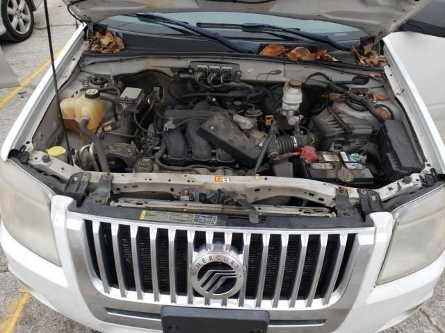 4M2CU81148KJ13886 - 2008 MERCURY MARINER WHITE photo 11