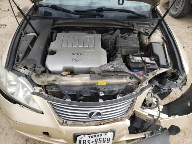 JTHBJ46G482245819 - 2008 LEXUS ES350 GOLD photo 7