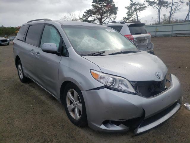 5TDKZ3DCXHS865345 - 2017 TOYOTA SIENNA LE GRAY photo 1