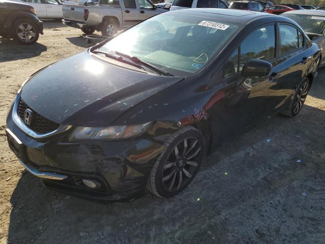 2HGFB2F92FH526027 - 2015 HONDA CIVIC EXL Qara foto 1