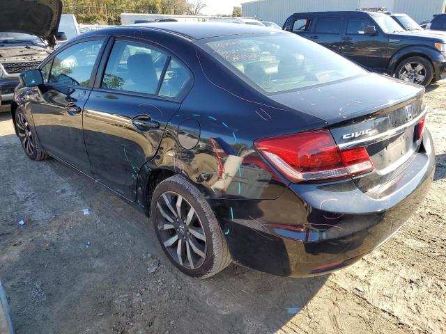 2HGFB2F92FH526027 - 2015 HONDA CIVIC EXL Qara foto 2