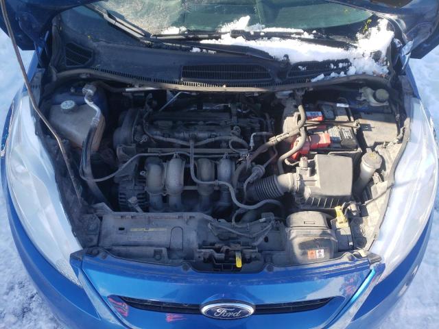 3FADP4EJ5BM169183 - 2011 FORD FIESTA SE BLUE photo 11