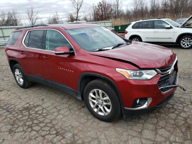 1GNERGKW8LJ147758 - 2020 CHEVROLET TRAVERSE L RED photo 4