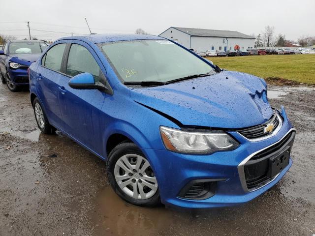 1G1JB5SH5H4148169 - 2017 CHEVROLET SONIC LS BLUE photo 1