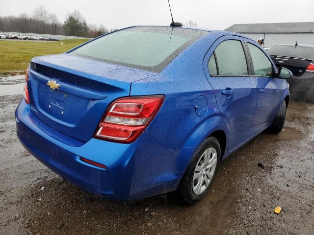 1G1JB5SH5H4148169 - 2017 CHEVROLET SONIC LS BLUE photo 4