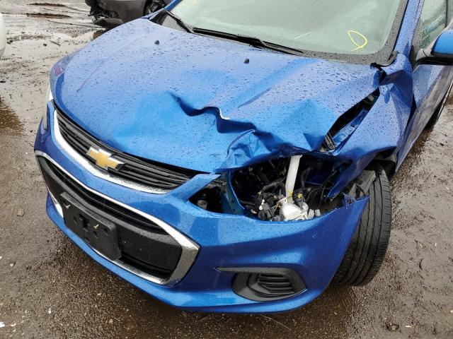 1G1JB5SH5H4148169 - 2017 CHEVROLET SONIC LS BLUE photo 9