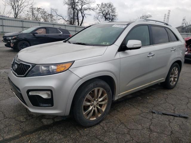 5XYKWDA21CG251073 - 2012 KIA SORENTO SX SILVER photo 1