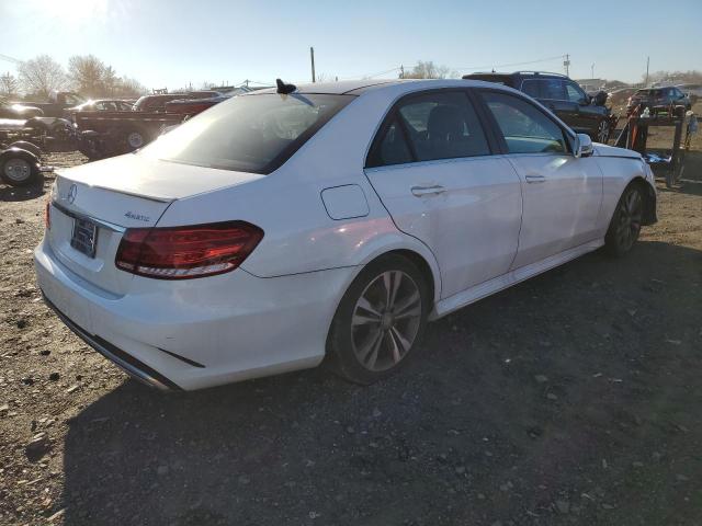 WDDHF8JB4EB033715 - 2014 MERCEDES-BENZ E CLASS WHITE photo 3