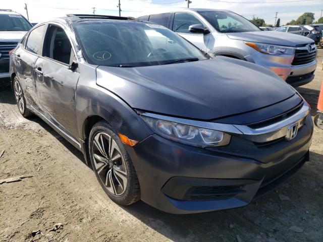 2HGFC1F75HH653069 - 2017 HONDA CIVIC EXL Mavi foto 1