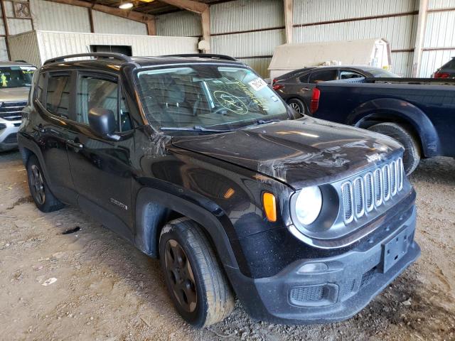 ZACCJAAB5HPF71229 - 2017 JEEP RENEGADE S BLACK photo 1