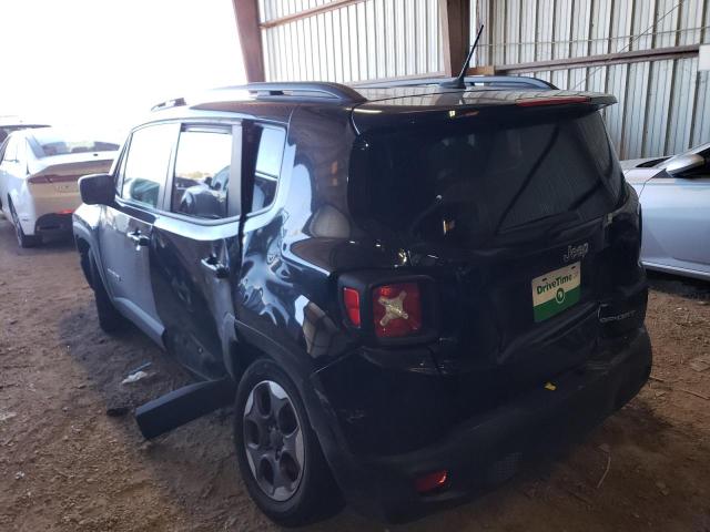 ZACCJAAB5HPF71229 - 2017 JEEP RENEGADE S BLACK photo 3