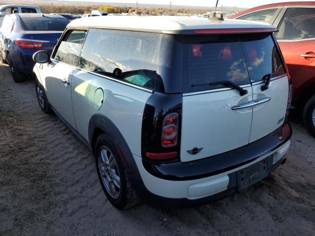 WMWZF3C54ET571492 - 2014 MINI COOPER CLU WHITE photo 3