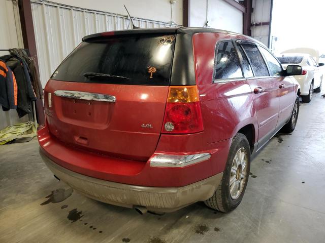2A8GM68X37R122268 - 2007 CHRYSLER PACIFICA T RED photo 4