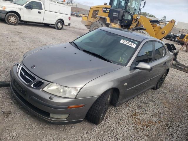 YS3FD49Y041027836 - 2004 SAAB 9-3 ARC GRAY photo 2