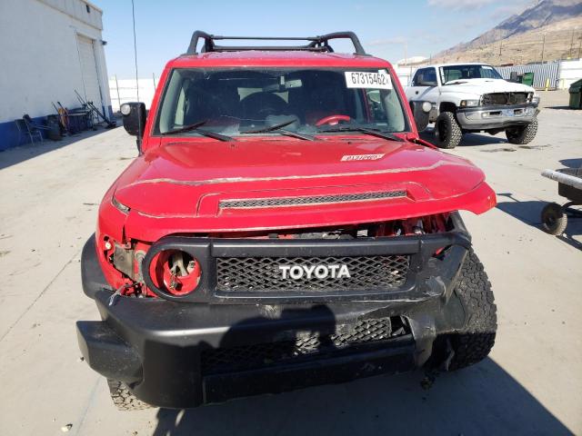 JTEBU4BF1CK130170 - 2012 TOYOTA FJ CRUISER RED photo 5