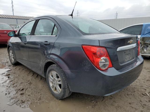 1G1JC5SH0D4104040 - 2013 CHEVROLET SONIC LT GRAY photo 2