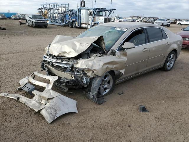 1G1ZH57B38F273942 - 2008 CHEVROLET MALIBU 1LT 金色 照片 2