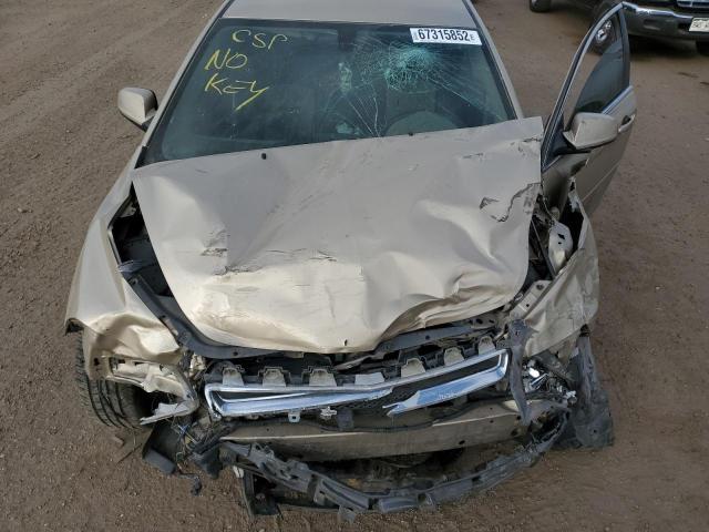 1G1ZH57B38F273942 - 2008 CHEVROLET MALIBU 1LT 金色 照片 7