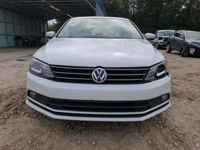 3VWL07AJ6GM409721 - 2016 VOLKSWAGEN JETTA SEL WHITE photo 5