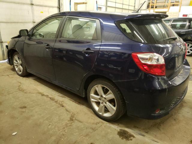 2T1LE4EE2BC019538 - 2011 TOYOTA MATRIX BLUE photo 2