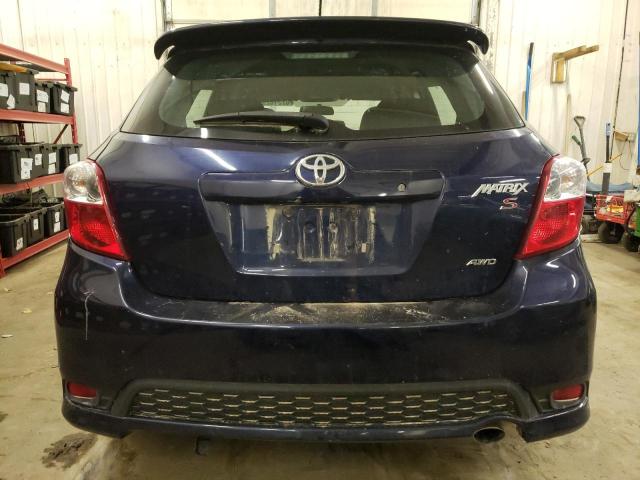 2T1LE4EE2BC019538 - 2011 TOYOTA MATRIX BLUE photo 6