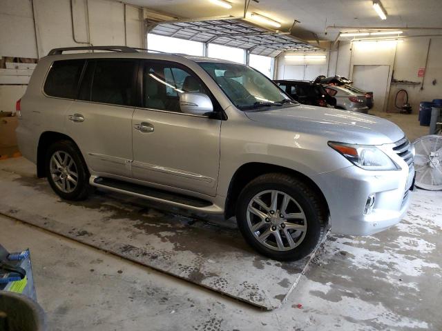 JTJHY7AX9D4100240 - 2013 LEXUS LX 570 SILVER photo 4