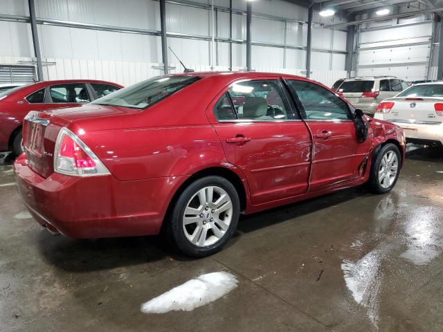 3FAHP08198R162478 - 2008 FORD FUSION SEL RED photo 3