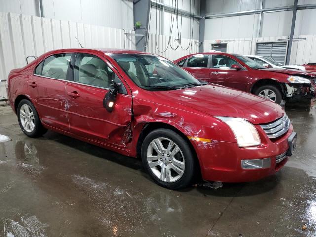 3FAHP08198R162478 - 2008 FORD FUSION SEL RED photo 4