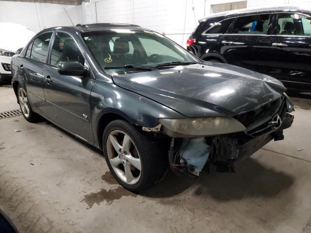 1YVHP84D455M02053 - 2005 MAZDA 6 S GRAY photo 4