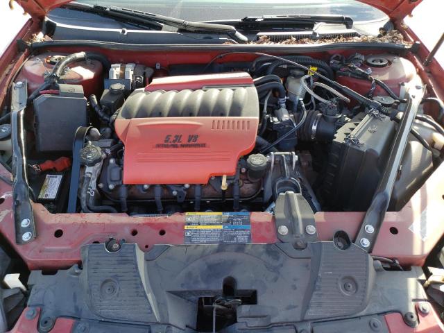 2G1WD58C089226057 - 2008 CHEVROLET IMPALA SUP 红色 照片 11