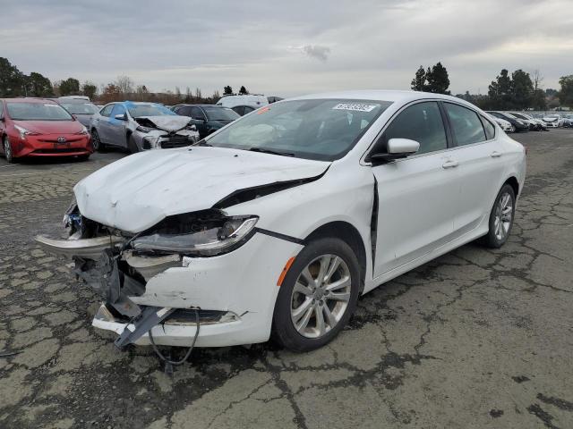 1C3CCCAB2FN621567 - 2015 CHRYSLER 200 LIMITE WHITE photo 2