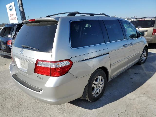 5FNRL38707B460868 - 2007 HONDA ODYSSEY EX SILVER photo 3