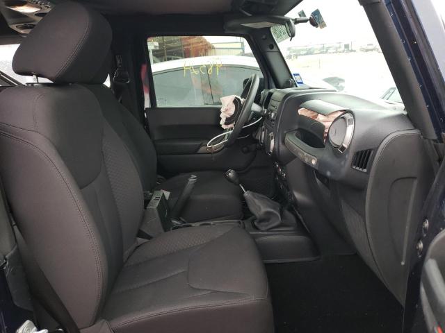 1C4AJWAG3DL560292 - 2013 JEEP WRANGLER S BLUE photo 5