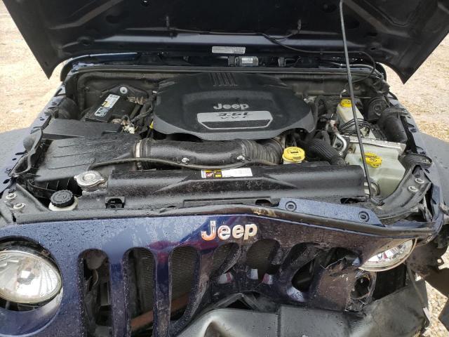 1C4AJWAG3DL560292 - 2013 JEEP WRANGLER S BLUE photo 7