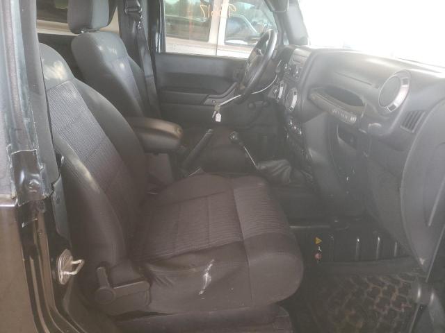 1C4AJWAG7CL285492 - 2012 JEEP WRANGLER S BLACK photo 5