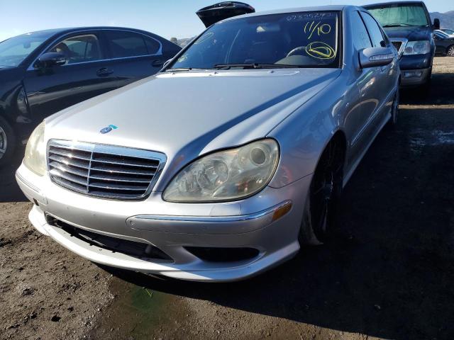 WDBNG74J73A336836 - 2003 MERCEDES-BENZ S 55 AMG SILVER photo 2