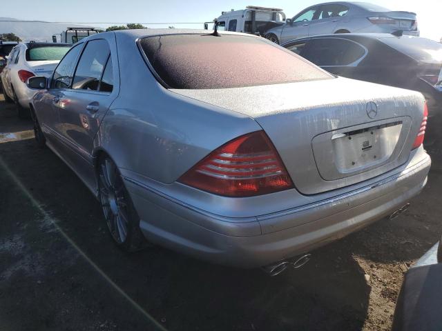 WDBNG74J73A336836 - 2003 MERCEDES-BENZ S 55 AMG SILVER photo 3