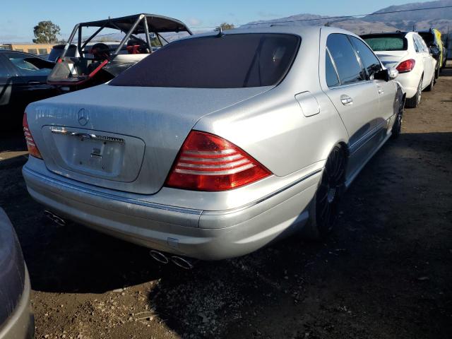 WDBNG74J73A336836 - 2003 MERCEDES-BENZ S 55 AMG SILVER photo 4