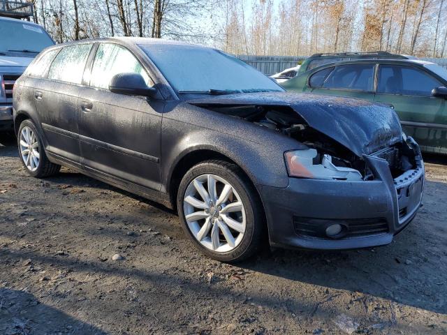 WAUHE78P29A072613 - 2009 AUDI A3 2.0T BLACK photo 4