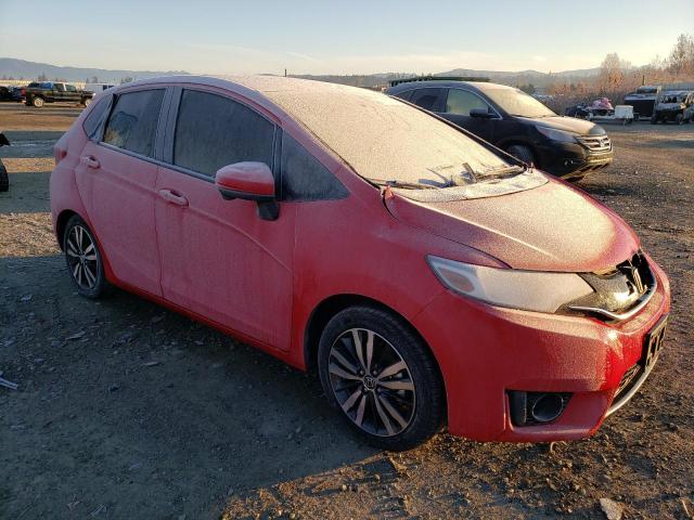 JHMGK5H78HS009566 - 2017 HONDA FIT EX RED photo 4