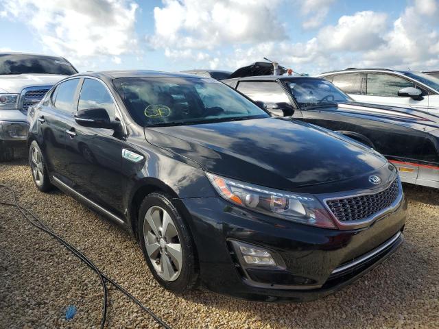 KNAGN4AD0E5066175 - 2014 KIA OPTIMA HYB BLACK photo 1