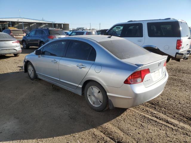 JHMFA36276S014958 - 2006 HONDA CIVIC HYBR SILVER photo 2