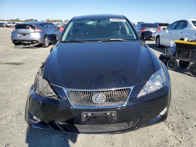 JTHBK262485058651 - 2008 LEXUS IS 250 BLACK photo 5