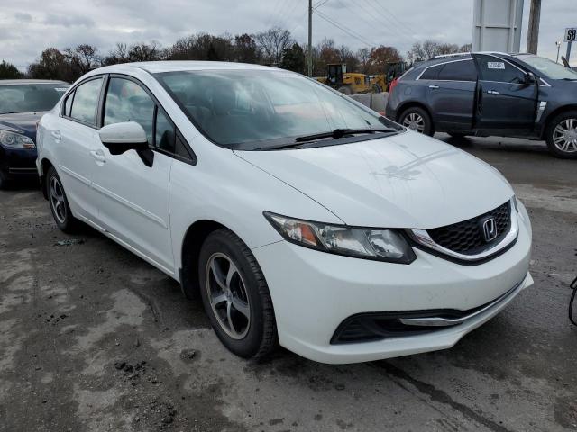 19XFB2F72FE059720 - 2015 HONDA CIVIC SE WHITE photo 1