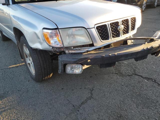 JF1SF65682H704643 - 2002 SUBARU FORESTER S Gümüş foto 10